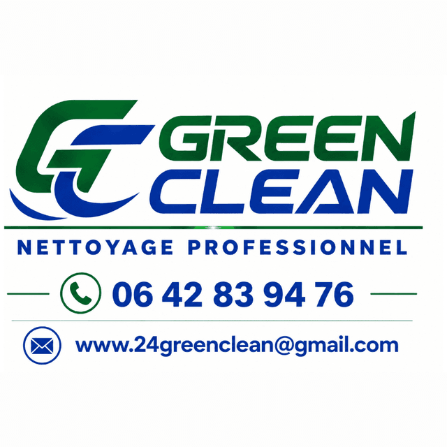 Logo Green Clean — Nettoyage Professionnel