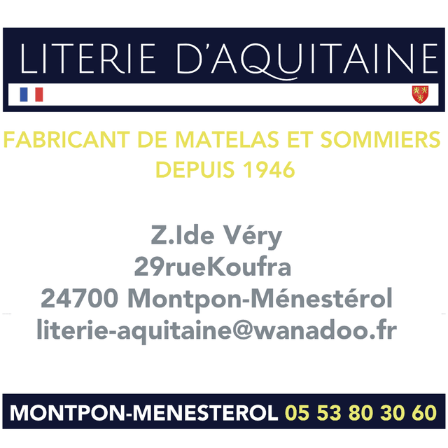 Logo Literie d'Aquitaine
