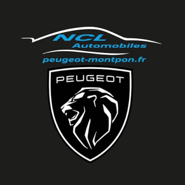 Logo NCL Automobiles — Peugeot Montpon