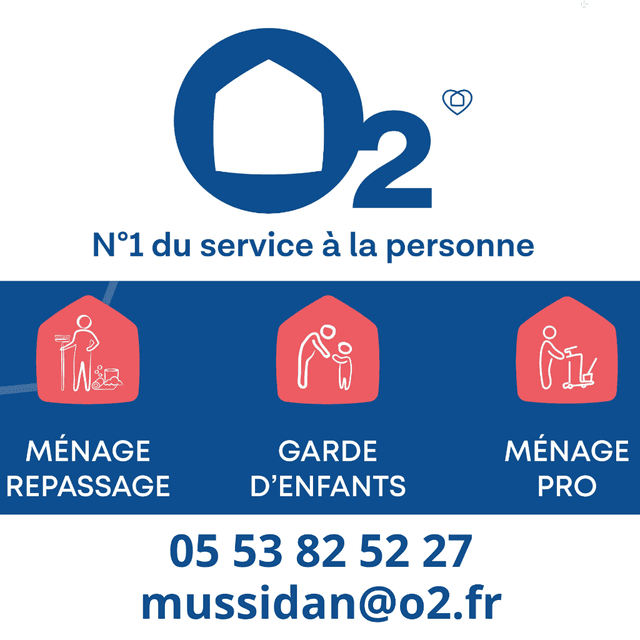 Logo O2 — Mussidan